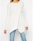 Asos Tall Trapeze Sweater in Fine Knit - Lyst