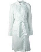 Maison Martin Margiela Sheer Trench Coat - Lyst