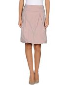 Caractere Knee Length Skirt - Lyst