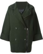 Hotel Particulier Double Breasted Oversized Coat - Lyst