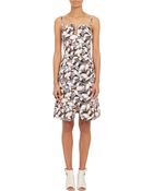 Opening Ceremony Painted Leaves-Print Dress - Lyst