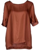 Massimo Alba Blouse - Lyst