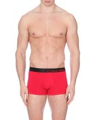Calvin Klein Bold Stretch-Cotton Trunks - For Men - Lyst