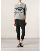 Kenzo Eye Print Sweatshirt - Lyst