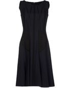 Alberta Ferretti Short Dress - Lyst