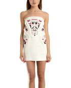 Iro Steve Embroidered Dress - Lyst