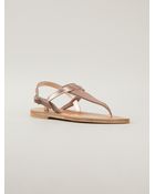 K. Jacques Cyrus Flat Sandal - Lyst