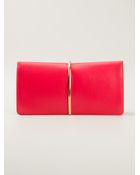 Nina Ricci Stripe Detail Clutch - Lyst