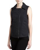 Donna Karan New York Vintage Washed Vest - Lyst