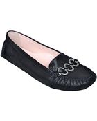 Taryn Rose Carmilla Patent Leather Loafers - Lyst