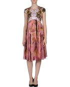 McQ by Alexander McQueen Kneelength Dress - Lyst