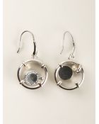 Marc By Marc Jacobs Logo In Circle Earrings - Lyst