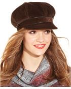 Nine West Faux Haircalf Newsgirl Cap - Lyst