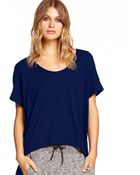Michael Stars V-Neck High Low Tee - Lyst