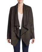 Bailey 44 Draped Open Front Blanket Coat - Lyst