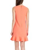 Ted Baker Omelia Frill Hem Tunic Dress - Lyst