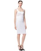 Narciso Rodriguez Chiffon Bodice Cocktail Dress - Lyst