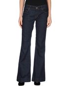 J Brand Denim Trousers - Lyst