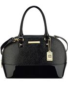 Anne Klein Against The Grain Large Satchel - Lyst
