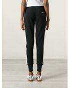 Zoe Karssen Side Striped Detail Track Pants - Lyst