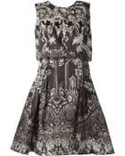 Notte By Marchesa Printed Dress - Lyst