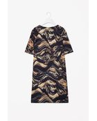 Cos Silk-Mix Printed Dress - Lyst