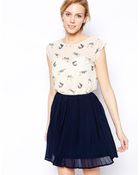 Sugarhill Masquerade Printed Dress - Lyst