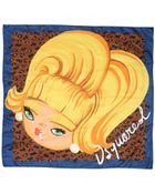 DSquared² Square Scarf - Lyst
