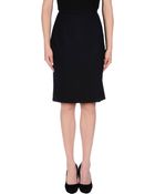 Jil Sander Knee Length Skirt - Lyst