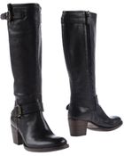 Open Closed Boots - Lyst