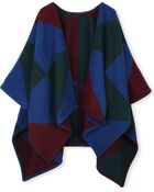 Johnstons Wool and Cashmere-blend Poncho - Lyst