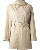 Ermanno Scervino Embellished Trench Coat - Lyst