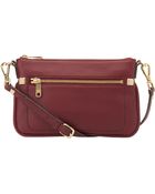 Nine West Hudson Leather Crossbody Bag - Lyst