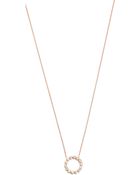 Kismet By Milka Open Circle Necklace - Gold - Lyst