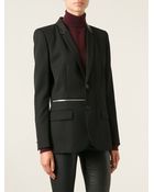 Barbara Bui Zip Detail Blazer - Lyst