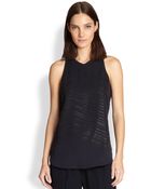 A.L.C. Carmen Silk Studded Top - Lyst