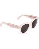 Celine Pearly Round Sunglasses - Lyst