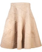 Junya Watanabe Printed Flare Skirt - Lyst