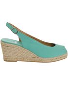 Castaner Mid Wedge Sling Back - Lyst