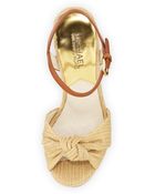 MICHAEL Michael Kors Benji Platform Wedge - Lyst
