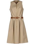 Michael Kors Kneelength Dress - Lyst