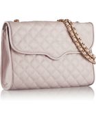 Rebecca Minkoff Quilted Affair Leather Shoulder Bag - Lyst