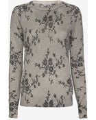 Equipment Sloane Floral Pattern Sweater - Lyst