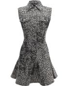 McQ by Alexander McQueen Godet Mini Dress - Lyst
