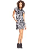 Kensie Printed Knit Dress - Lyst