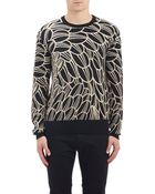 Public School Leaf Jacquard Sweater - Lyst