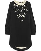 Isabel Marant Qiana Cutout Silk Mini Dress - Lyst