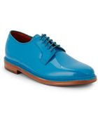 Florsheim By Duckie Brown Patent Leather Plain Toe Shoes - Lyst