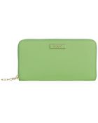 DKNY Saffiano Zip Around Wallet - Lyst