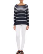 Vince Striped Sweater - Lyst